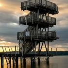Diving platform in Utting am Ammersee 