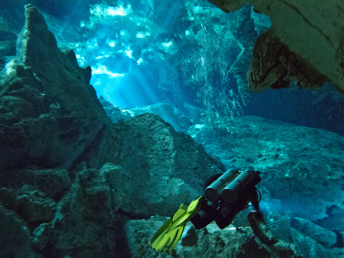 Diving the Cenotes