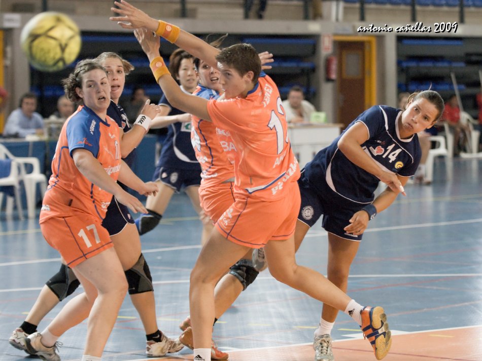 División de Honor Balonmano Femenino (Vicar Goya - Akaba Bera Bera, 19/09/2009)