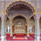 Diwan-Halle im Stadtpalast von Karauli 2 / Rajasthan / Indien