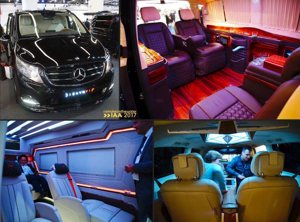 Dizayn VIP, Luxuspartner der Mercedes-V-Klasse