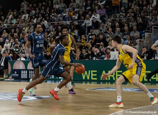 DJ Horne (31.03.25), MLP Academics Heidelberg - Alba Berlin