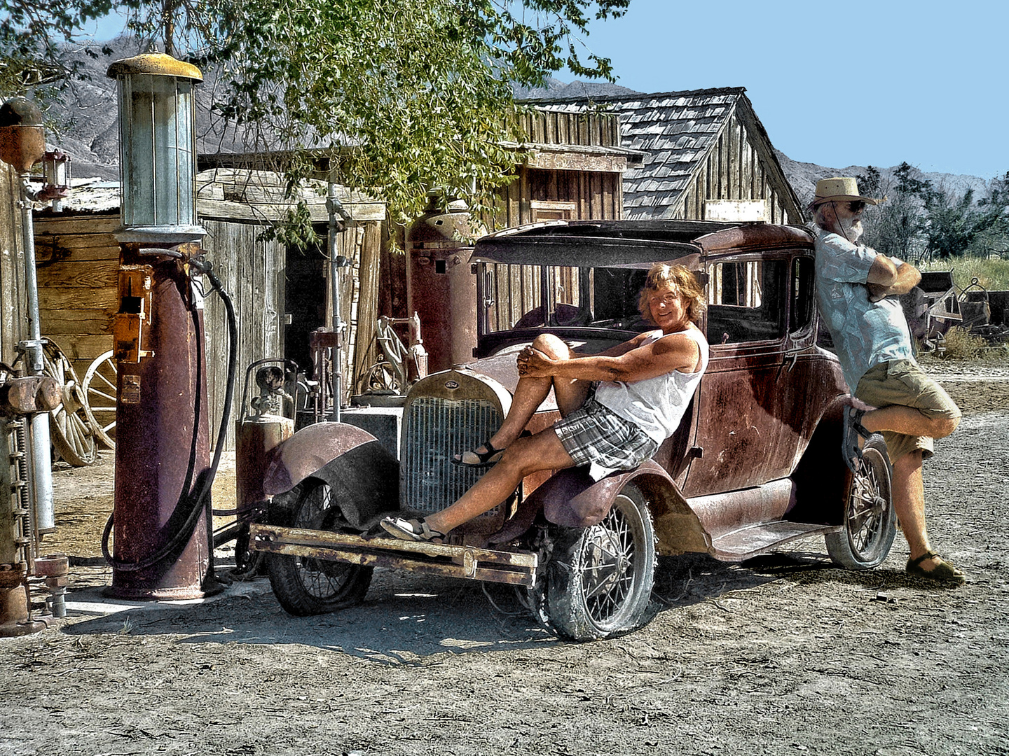 Django reitet nicht mehr. Django fährt Ford !