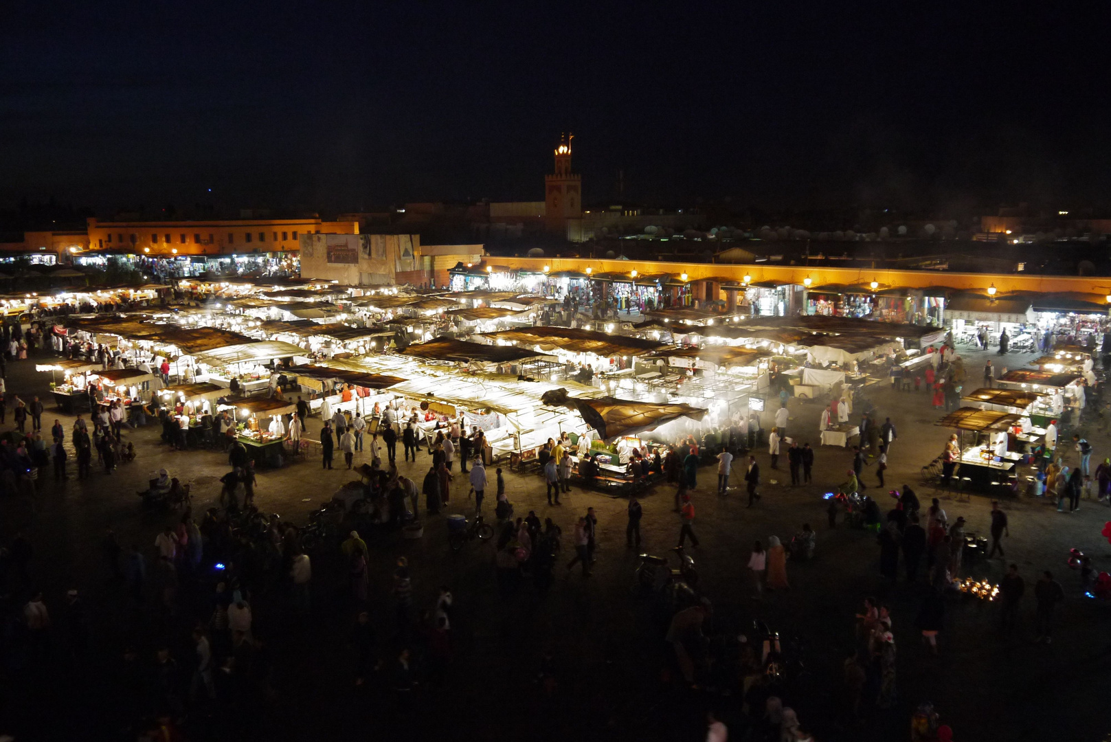 Djemaa El Fna am Abend