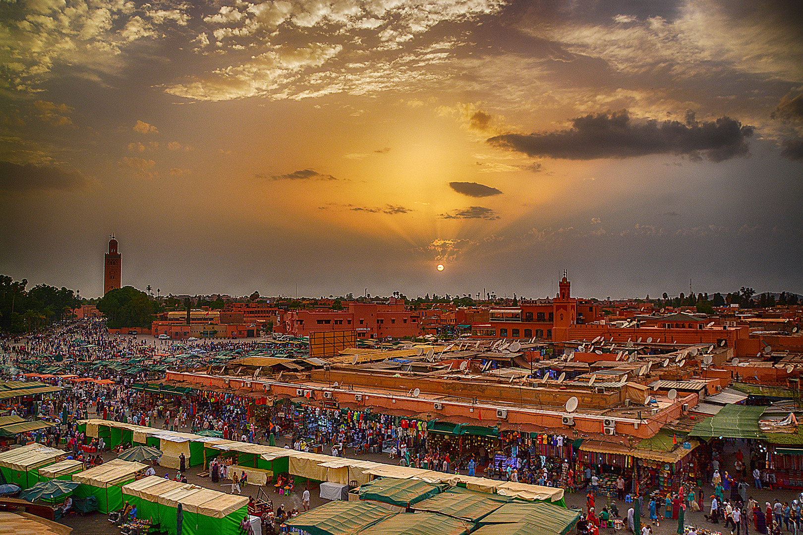 Djemaa el-Fna - Gauklerplatz