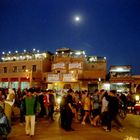 Djemaa el Fnaa Platz am Abend