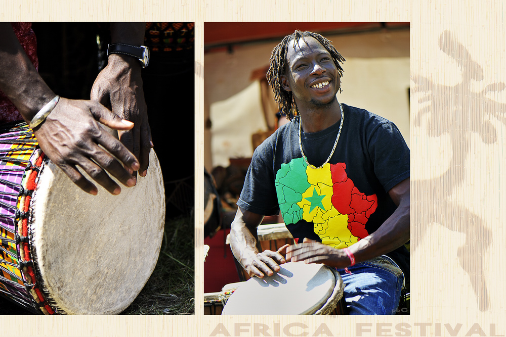 * Djembe Drummer