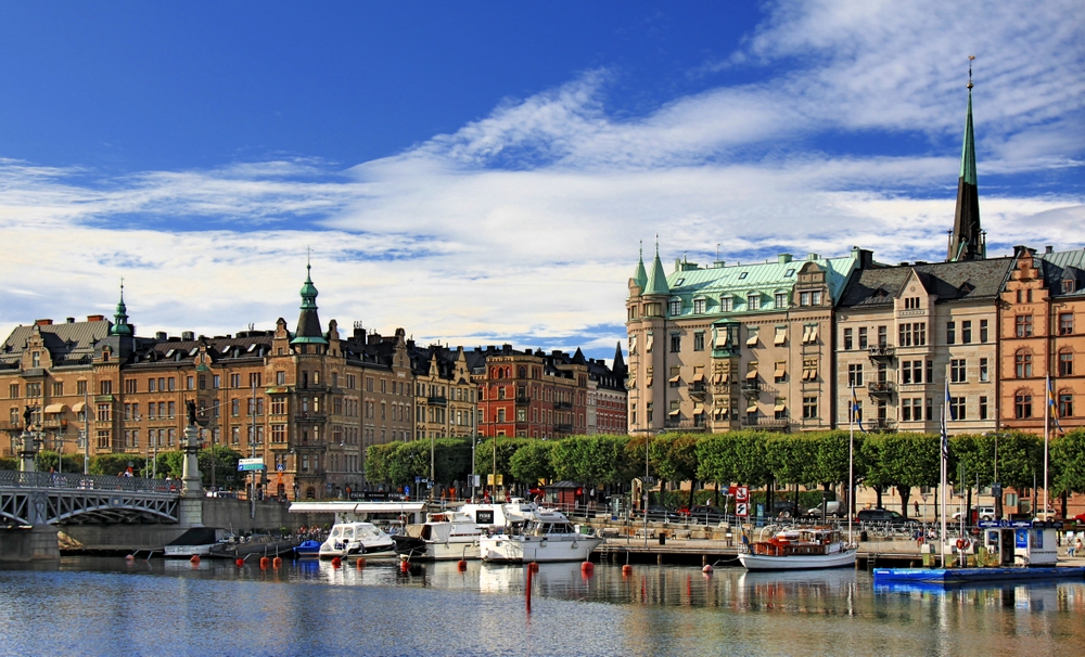 Djurgardsbron und Strandvägen