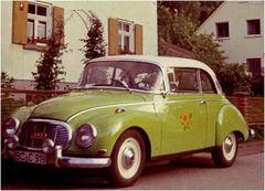 DKW 1000 SAXOMAT oder 68er FLOWER-POWER