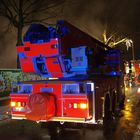 DLK-1 beim Einsatz in Offenbach/Main