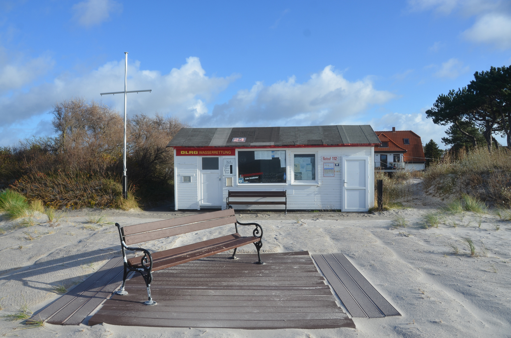 DLRG Haus auf Hiddensee 