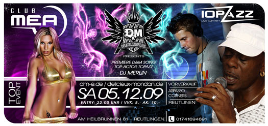 D&M Flyer für den 5.12.09