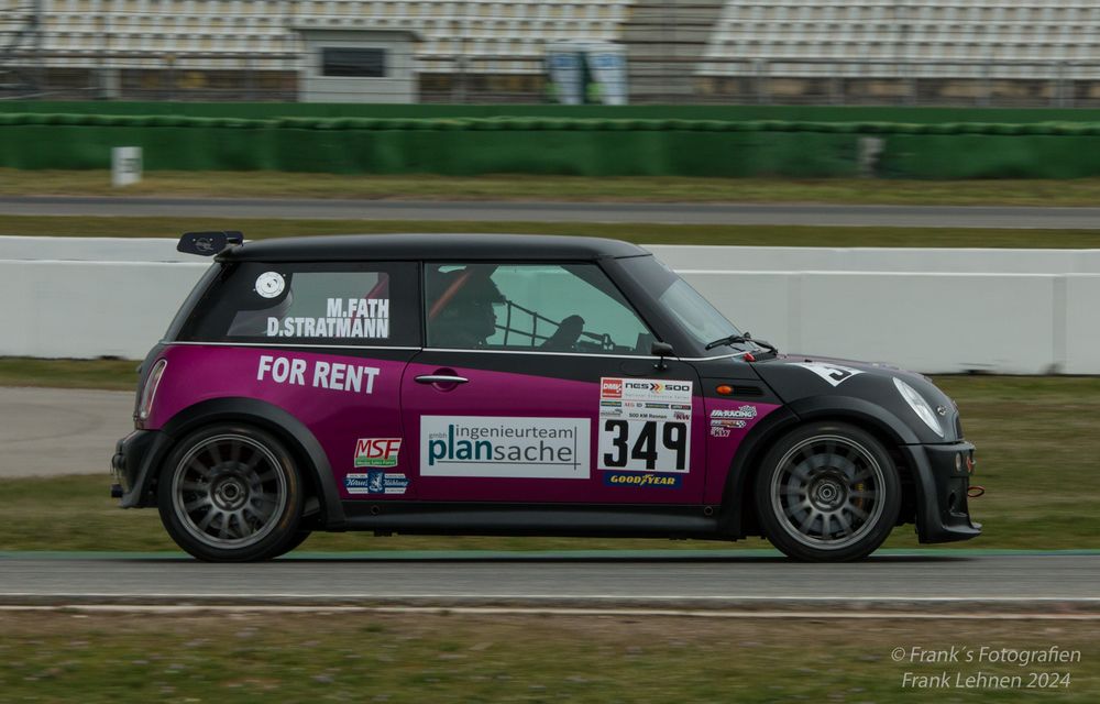 DMV Goodyear Racing Days 2024 am Hockenheimring - NES 500 Mini Cooper Fath/Stratman # 349