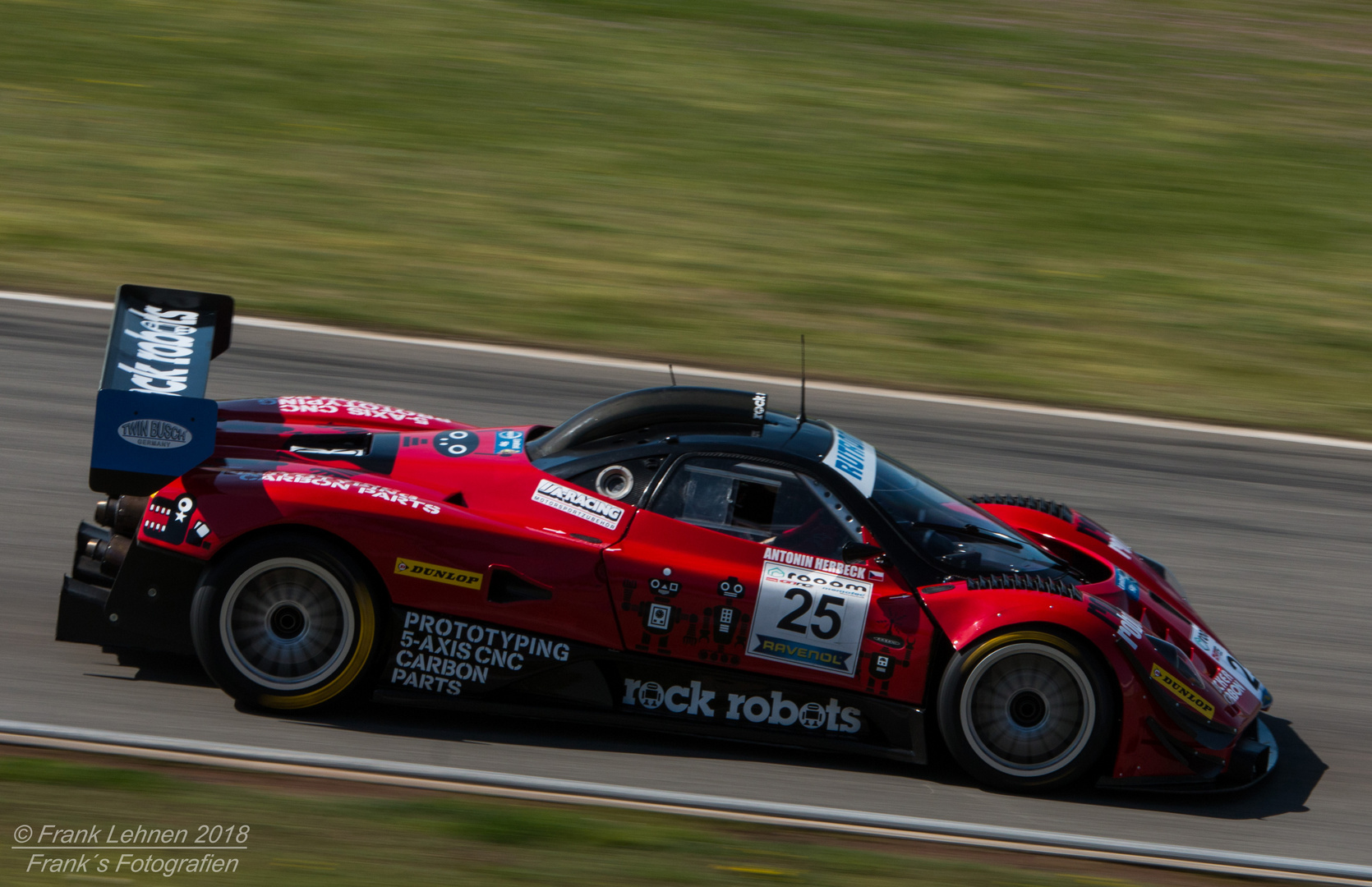 DMV GTC Auftakt in Hockenheim, April 2018 - Pagani Zonda, Antonin Herbeck  #25