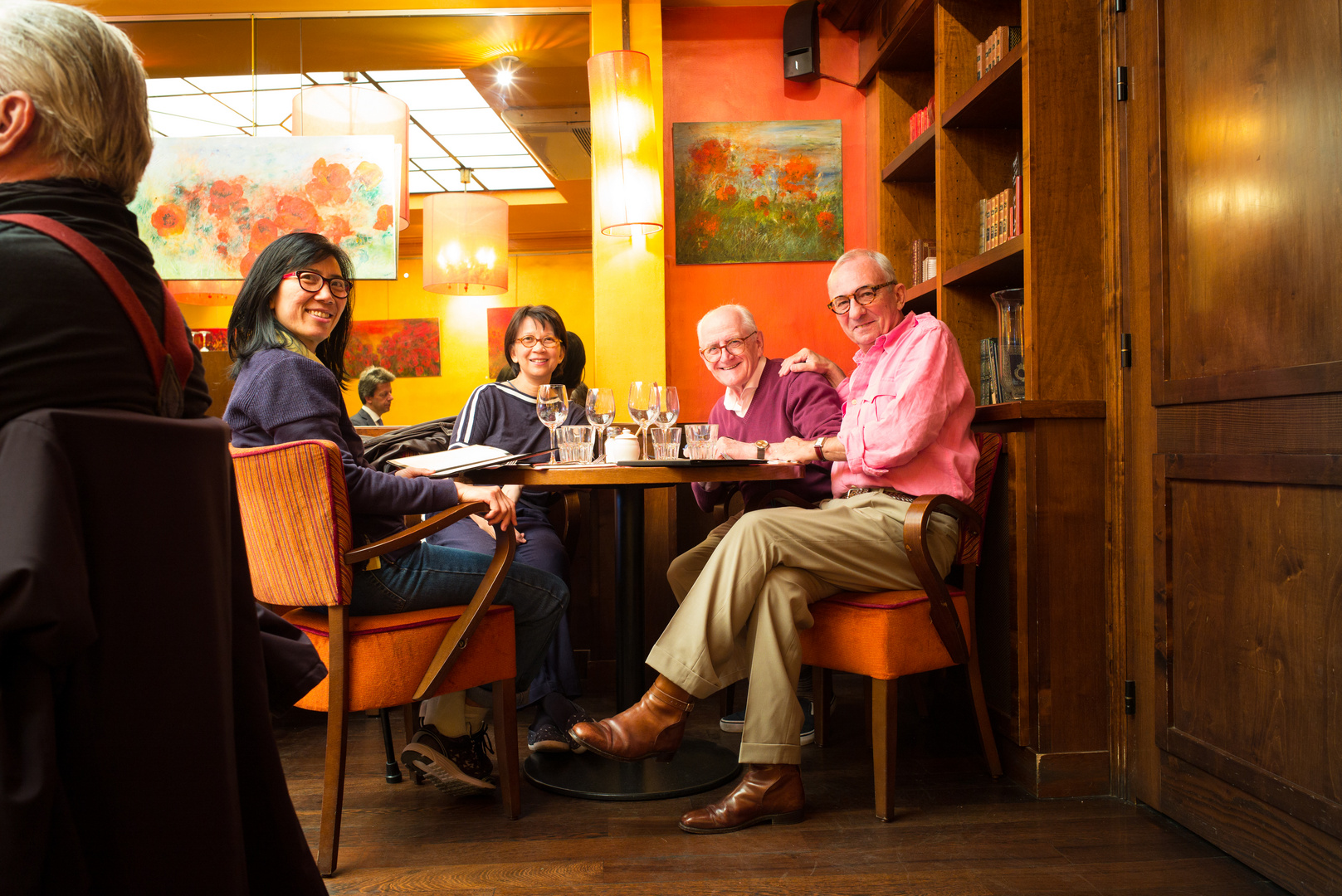 Dîner au restaurant Le Rousseau, rue du Cherche Midi à Paris