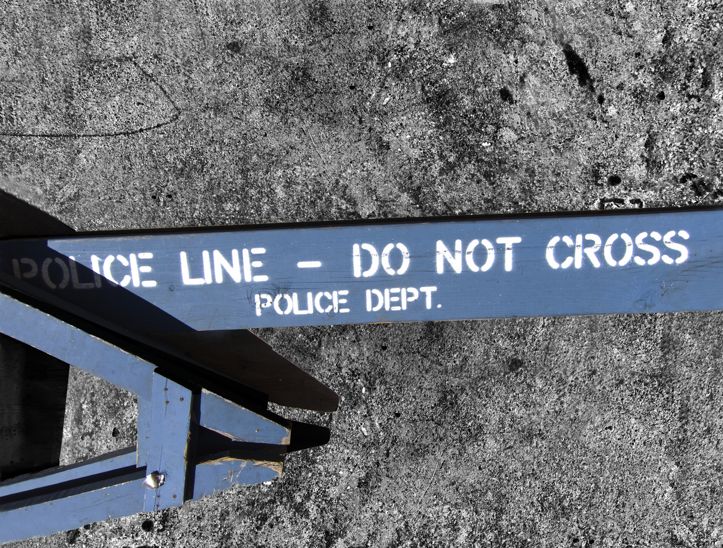 ... do not cross II ...