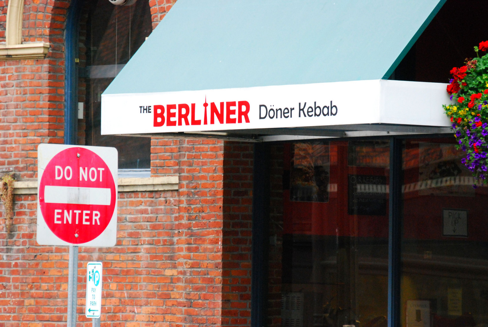 Do not enter the Berliner Döner Kebab