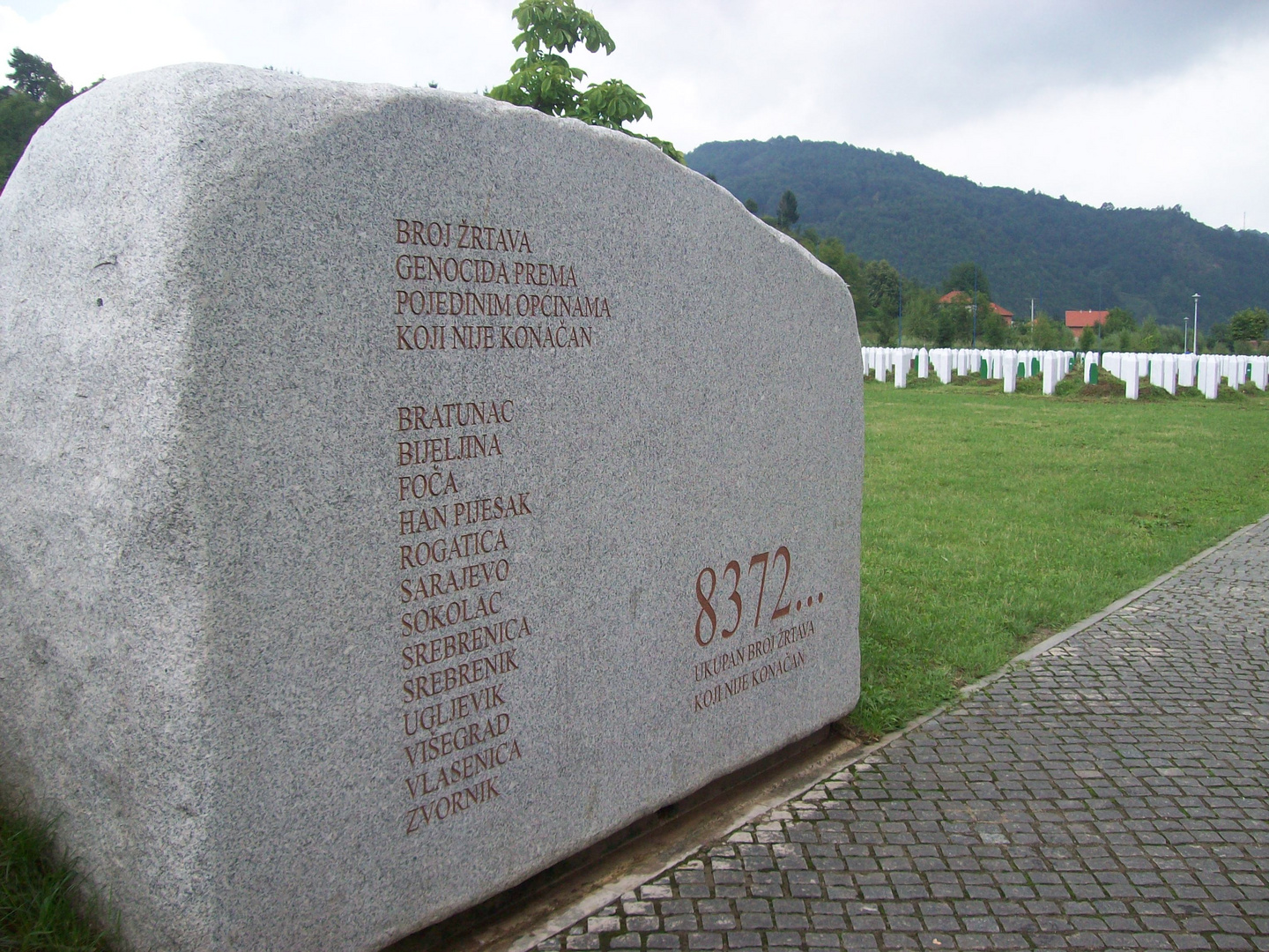 Do not forget...remember and warn....SREBRENICA....27 LUGLIO 2008