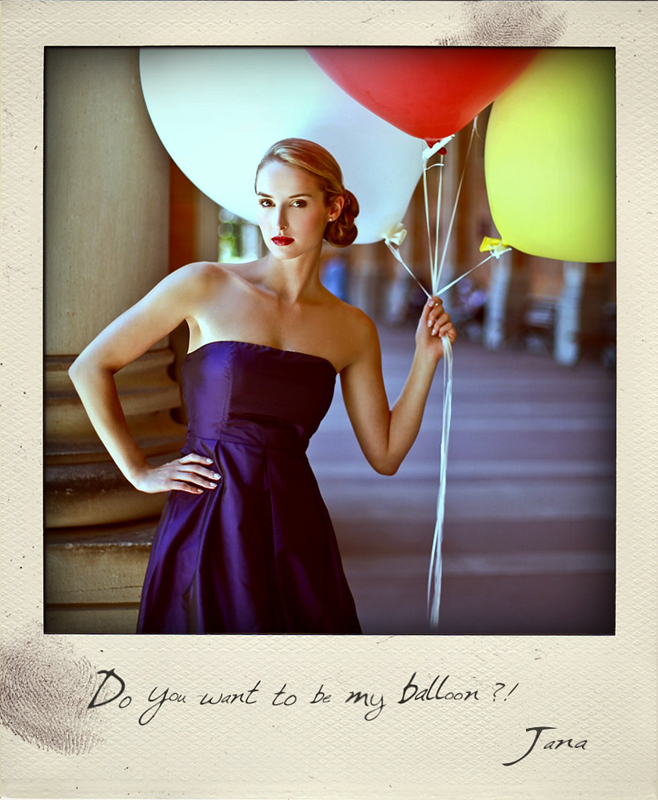 .do you want to be my balloon.