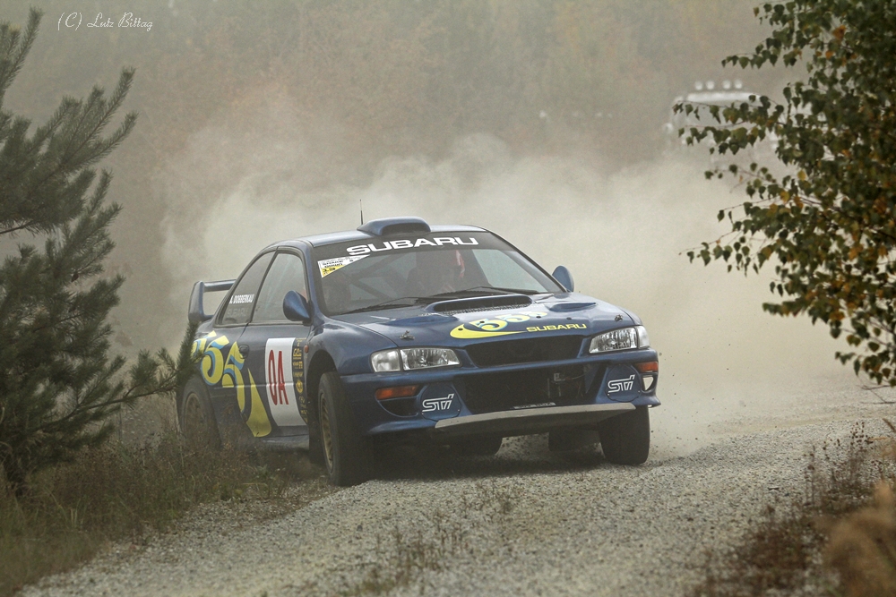 Dobberkau im Subaru WRC