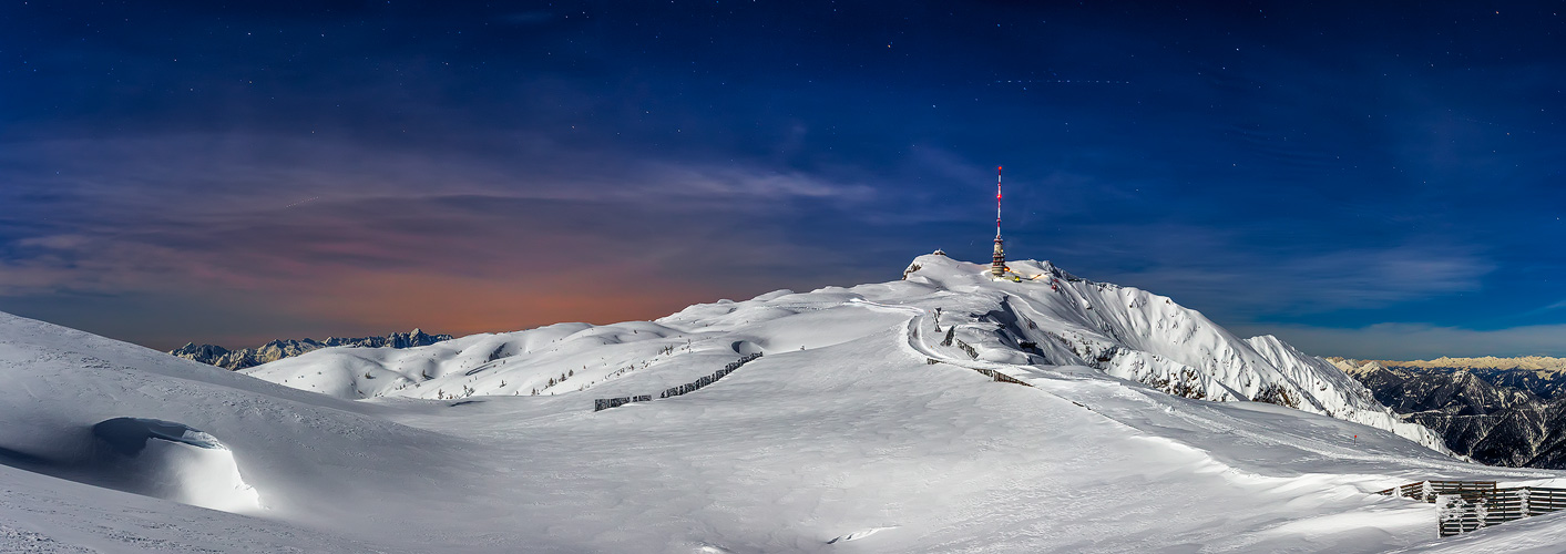 Dobratsch bei Vollmond II