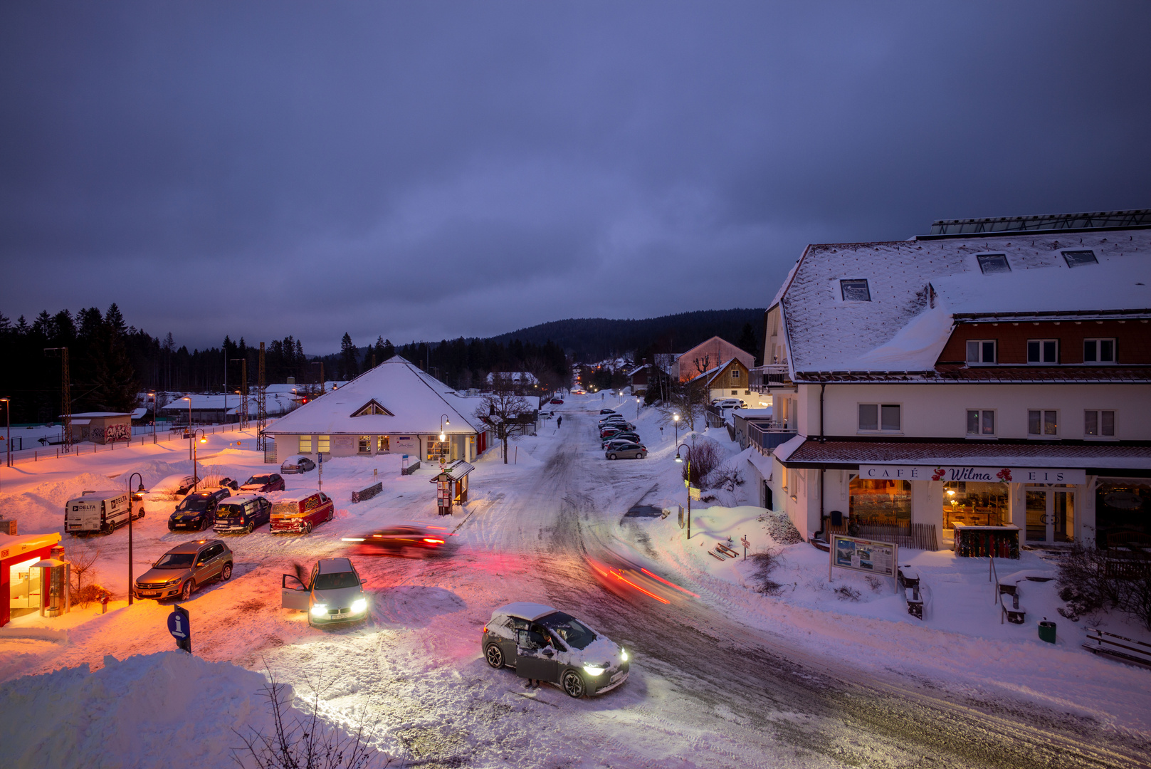 Doch noch Schnee - der Morgen danach