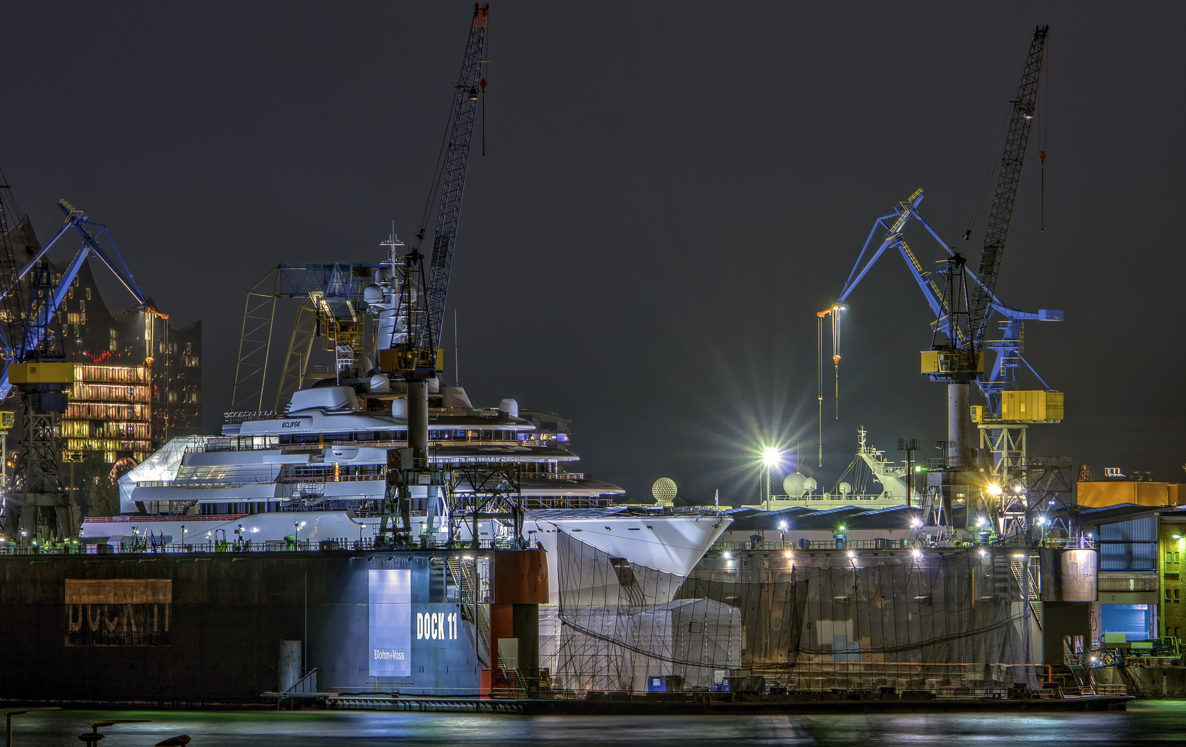 DOCK 11 Foto & Bild world, nacht, hamburg Bilder auf