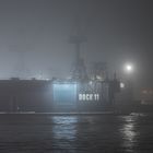 Dock 11 im Nebel