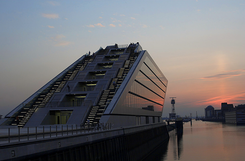 Dockland am Abend