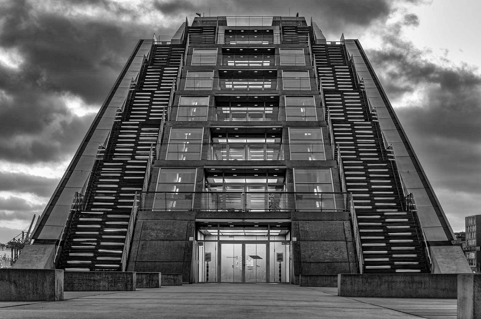 Dockland an der Elbe