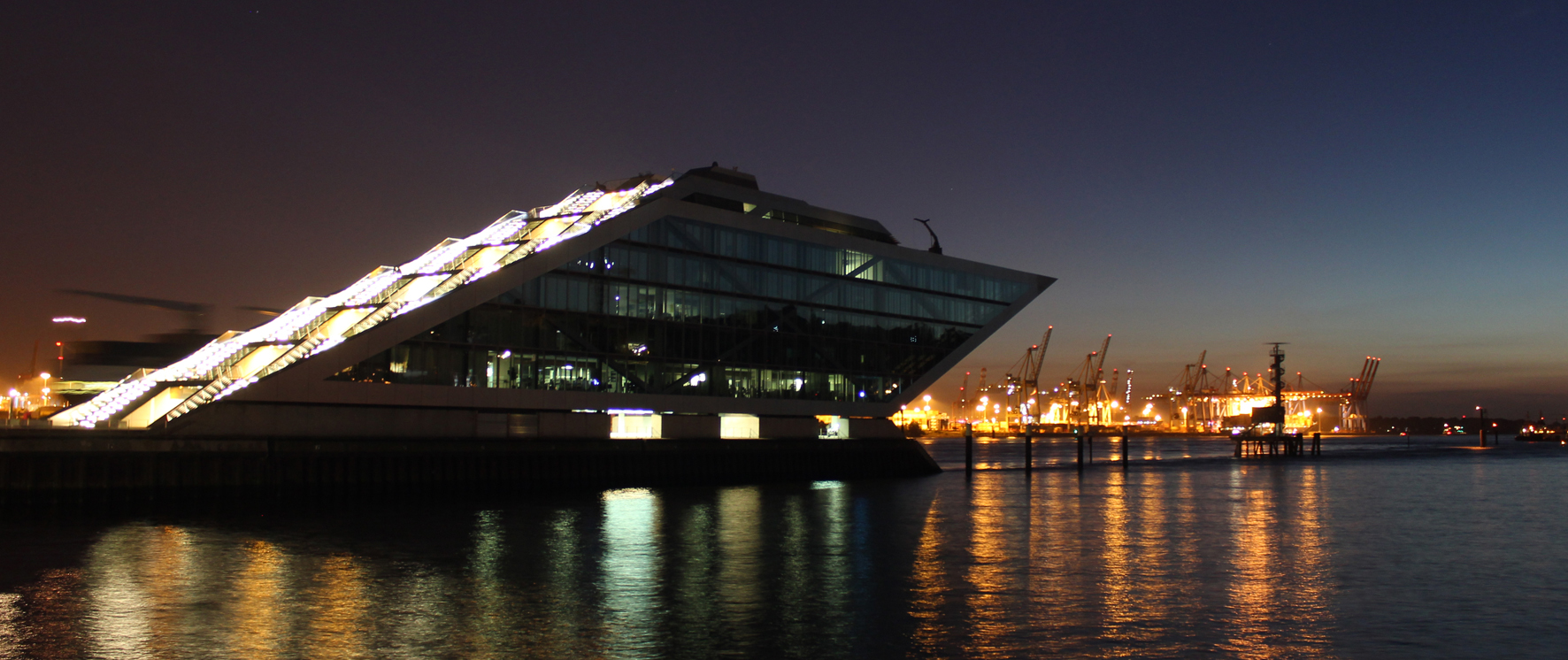 Dockland by night