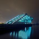 Dockland Hamburg bei Nacht