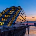 Dockland im Abendlicht