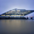 Dockland im Nebel