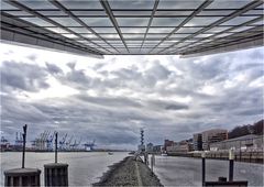 Dockland und Containerhafen Hamburg