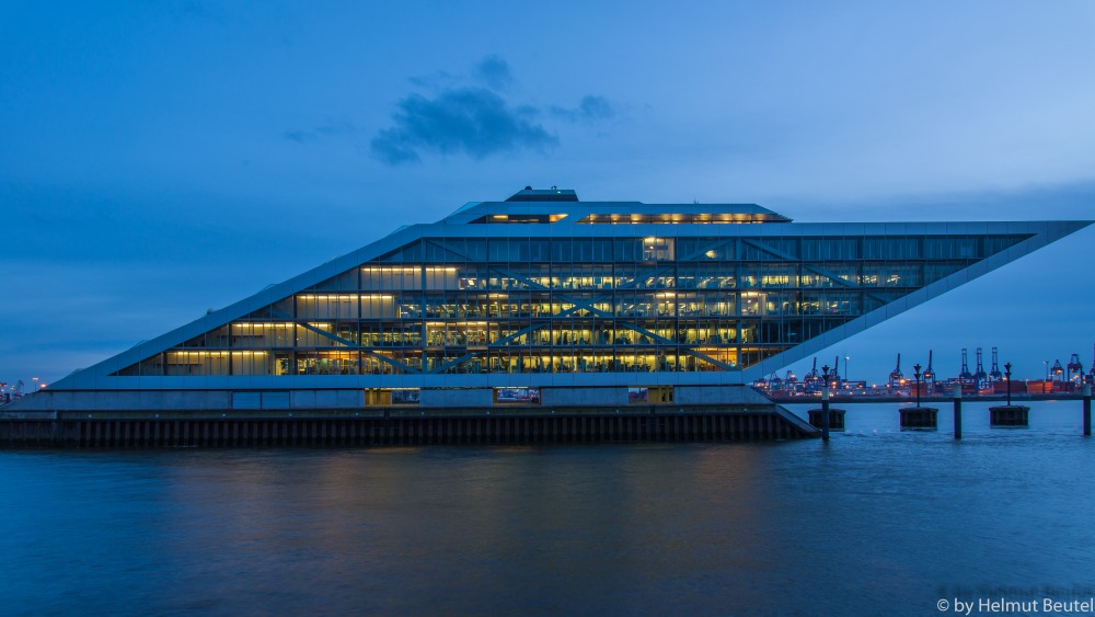 Docklands Blaue Stunde