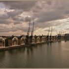 Docklands kurz vorm Regen