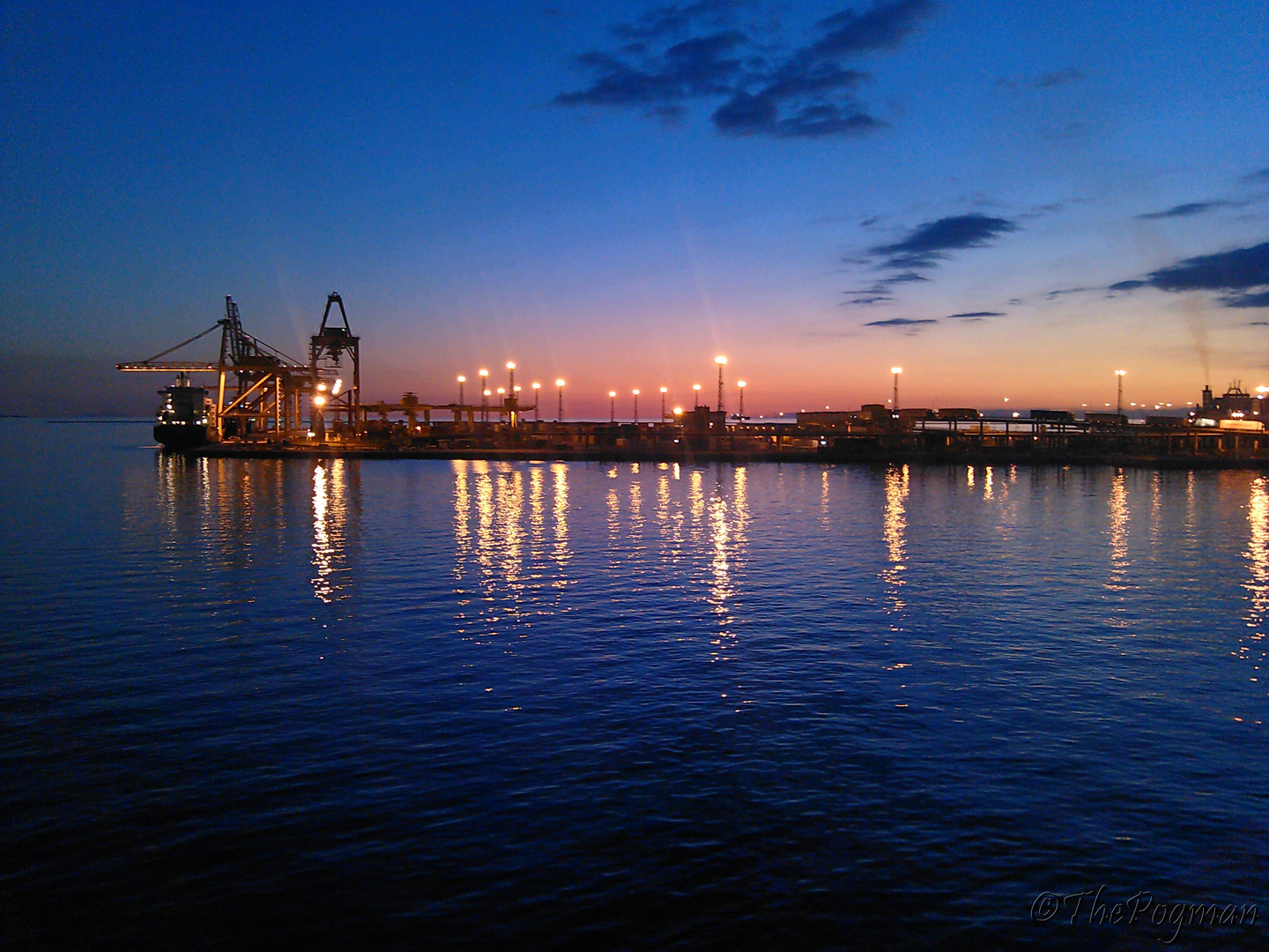 Dockside Sunset