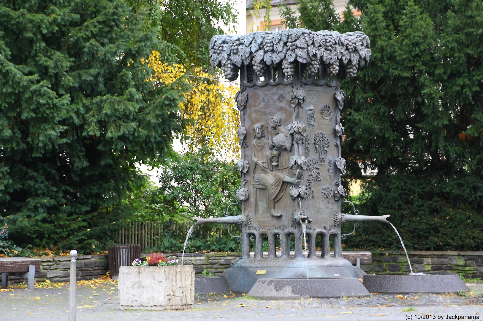 "Doctor-Wein" -Brunnen in Bernkastel - Kues