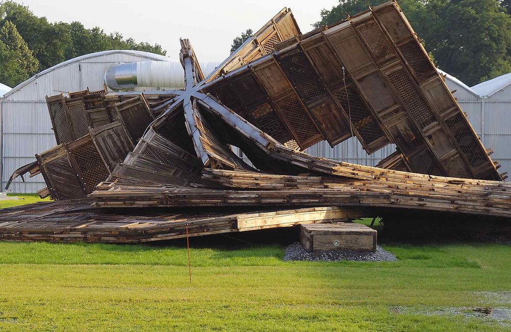 documenta 12 - Skulptur im Unwetter