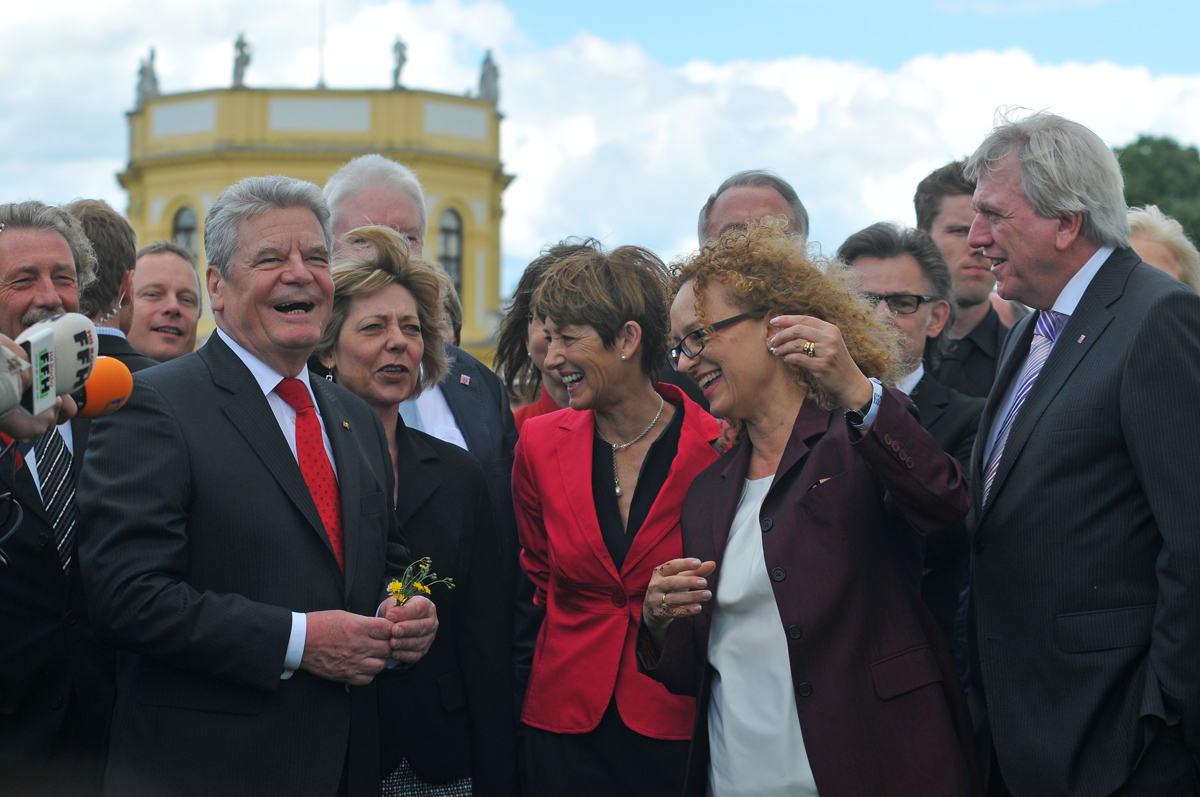 dOCUMENTA 13 - Bundespräsident Joachim Gauck in Kassel