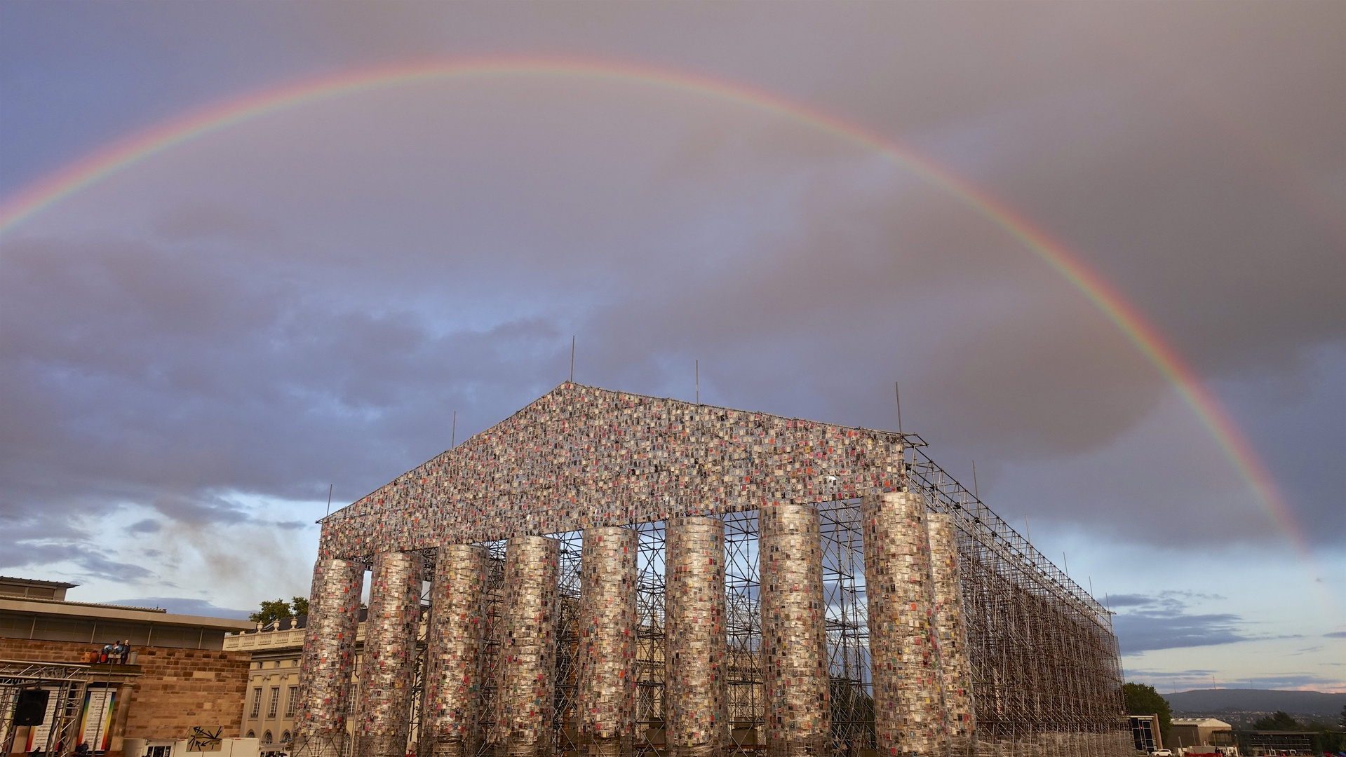 Documenta 14 Regenbogen