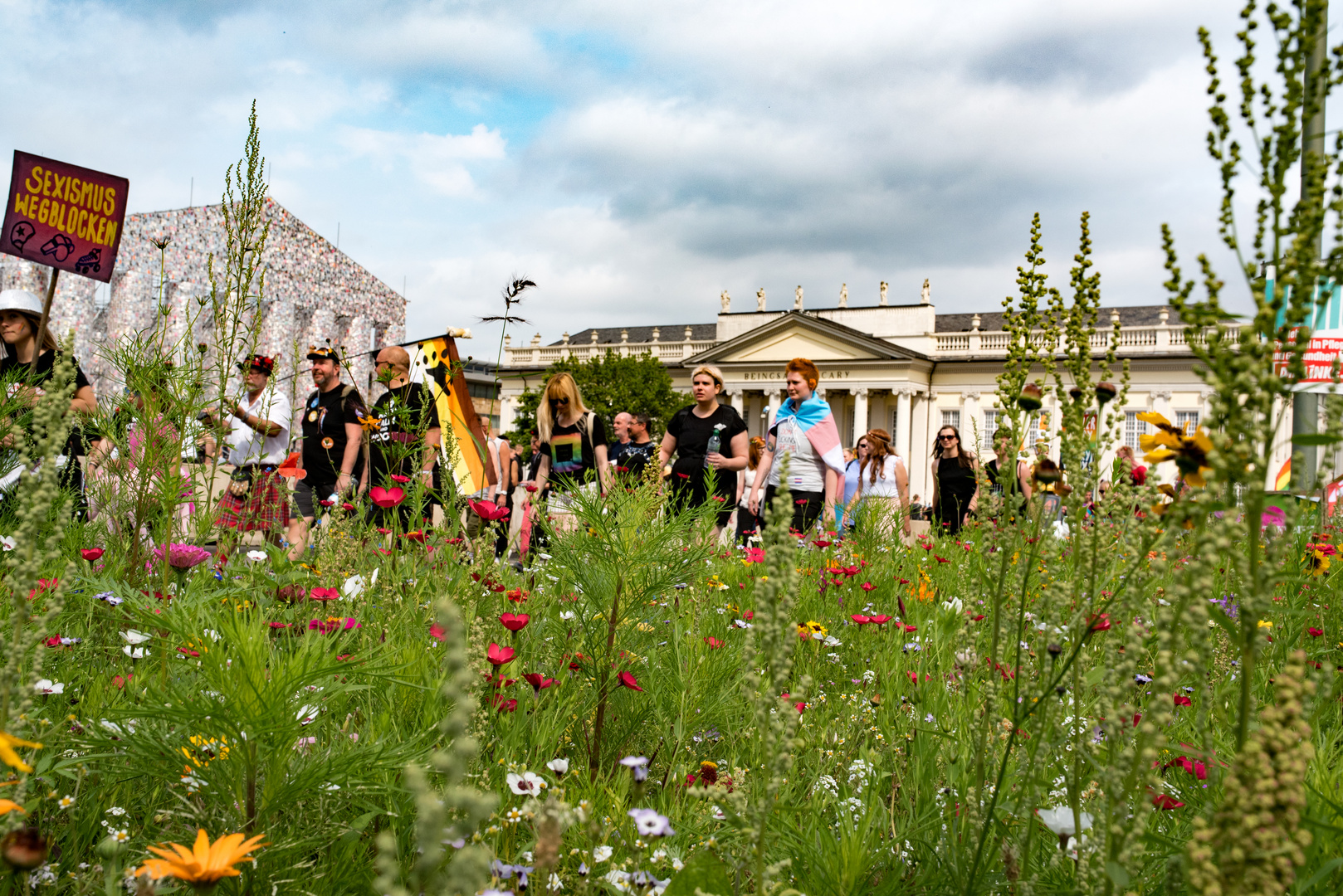 Documenta CSD und Blumen