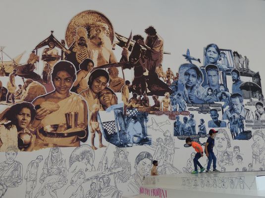 documenta fifteen in Kassel (12): auch ein Raum für Sport und Spiel