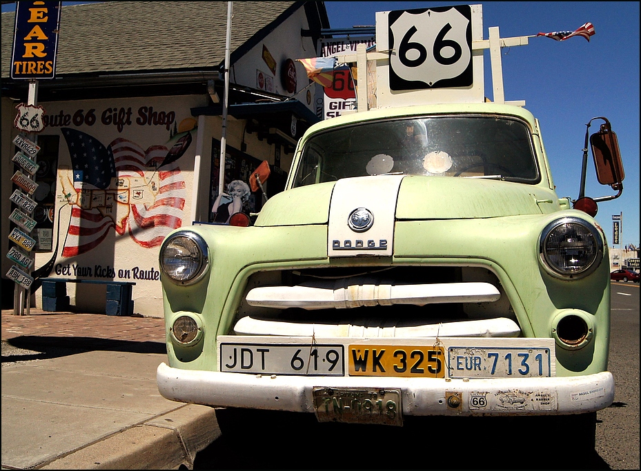 Dodge auf der Route 66