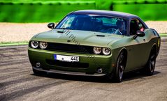 Dodge in army green