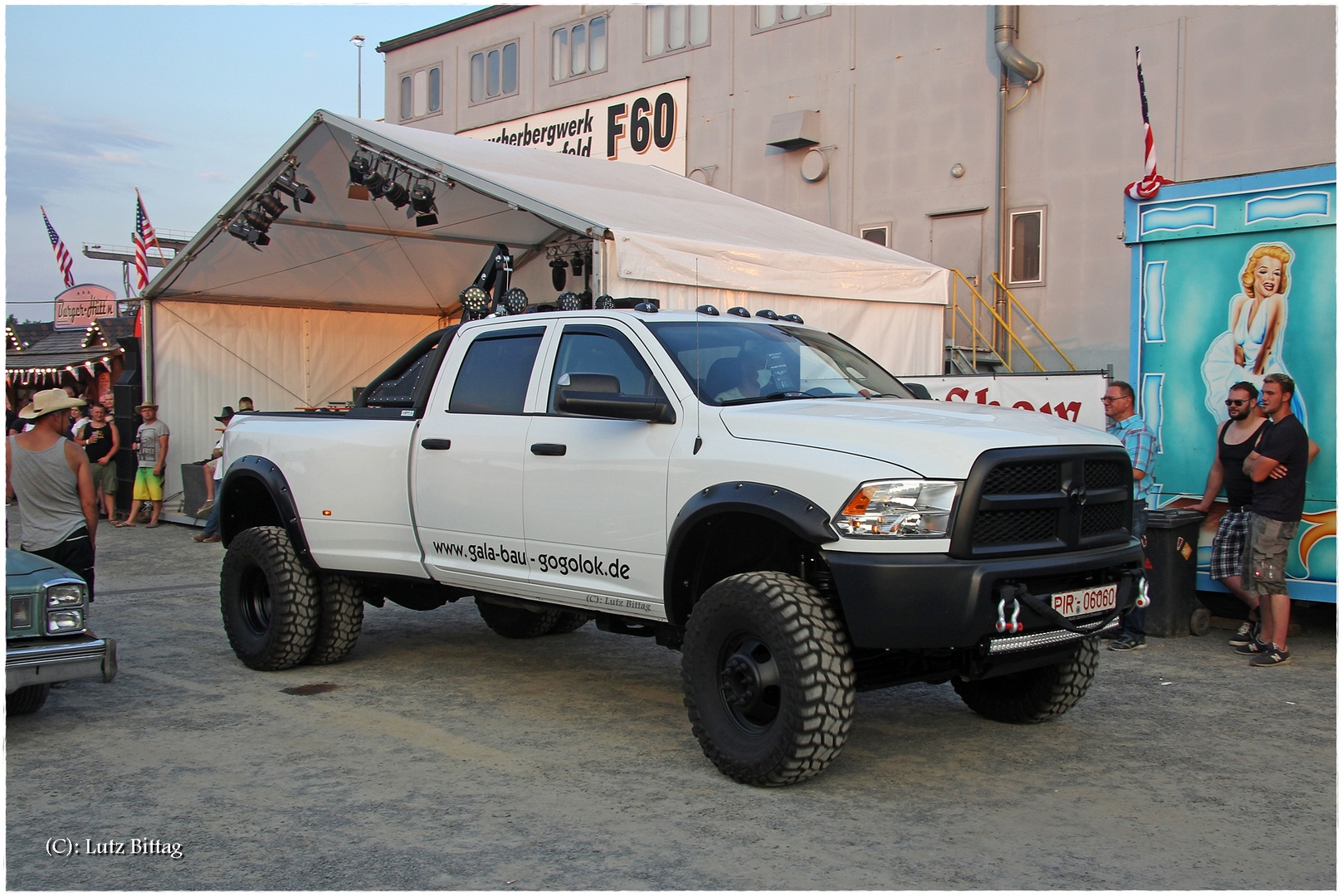 Dodge Ram mit Zwillings-Bereifung