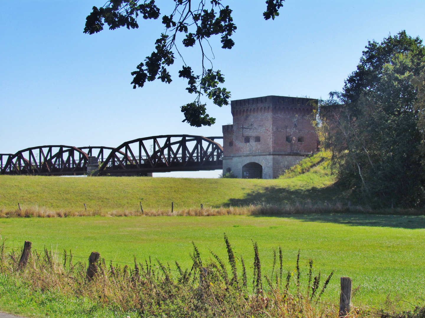 Dömitz/Elbe Eisenbahnbrücke