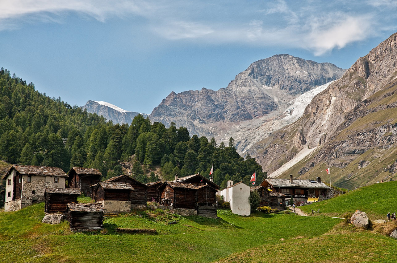 Dörflein Zmutt - Schweiz / Wallis