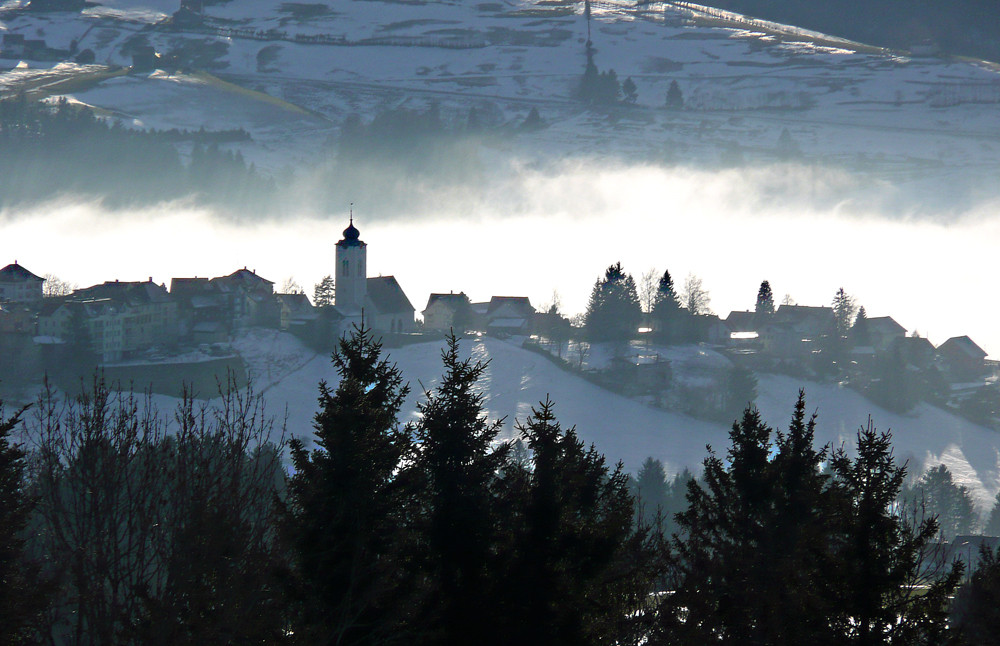 "Dörfliche Skyline"